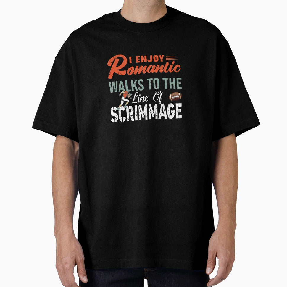 Football Romantic Game Match T-Shirt - Custom Art Print for Adults - T-Shirt, Sweatshirt, Hoodie