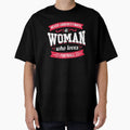 Never Underestimate Who Loves Football T-Shirt - Fun Novelty Design Unisex - T-Shirt, Sweatshirt, Hoodie
