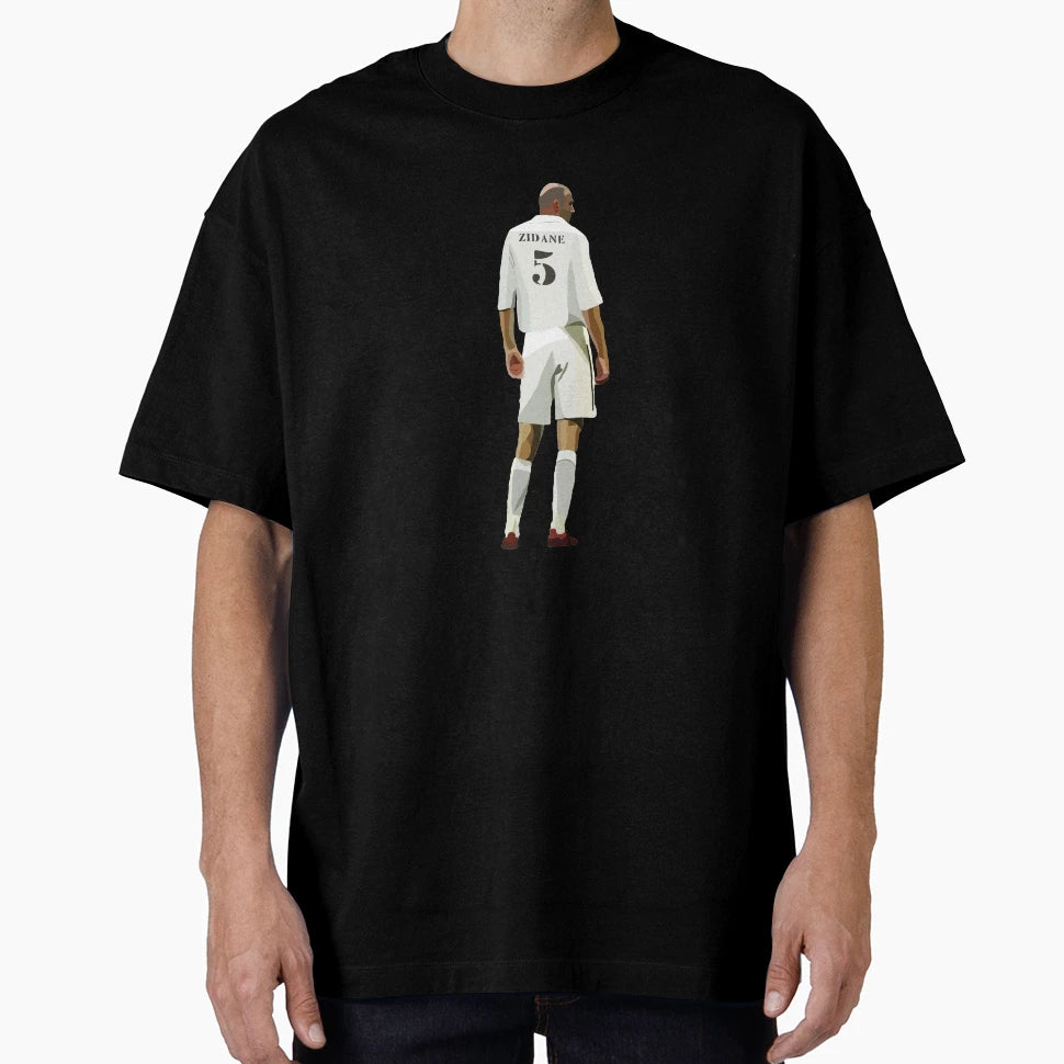 Football Legend Zinedine Zidane T-Shirt - Aesthetic Graphic Men Women - T-Shirt, Sweatshirt, Hoodie
