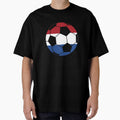 Netherlands Flag Soccer Ball by FinalScoreClub - Adult & Kids T-Shirts, Sweatshirts & Hoodies apparel design preview 1