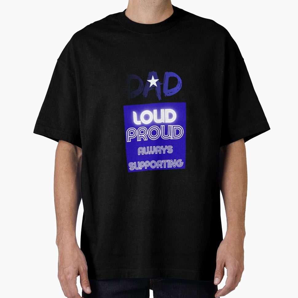Cheer Dad T-Shirt - Graphic Print for Adults - T-Shirt, Sweatshirt, Hoodie
