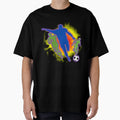 Electric Play Dynamic Soccer T-Shirt - Casual Everyday Wear for Adults - T-Shirt, Sweatshirt, Hoodie