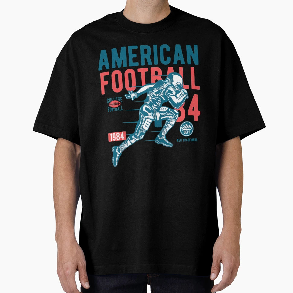American Football T-Shirt - Minimalist Print Unisex - T-Shirt, Sweatshirt, Hoodie