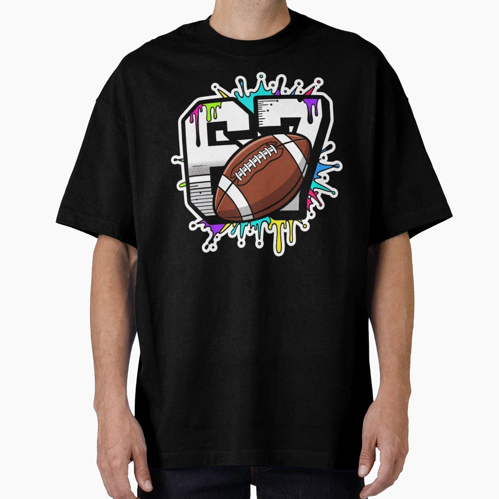 Football 67 Six Seven Meme Funny 6 7 T-Shirt - Minimalist Print Men Women - T-Shirt, Sweatshirt, Hoodie