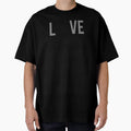 Love Football Grey T-Shirt - Minimalist Print Unisex - T-Shirt, Sweatshirt, Hoodie