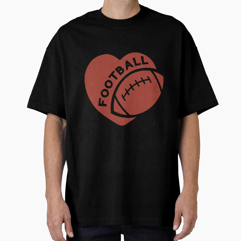 American Football Cartoon T-Shirt - Casual Everyday Wear for Adults - T-Shirt, Sweatshirt, Hoodie