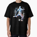 Soccer Goal Soccer Player Blue T-Shirt - Trendy Graphic for Adults - T-Shirt, Sweatshirt, Hoodie