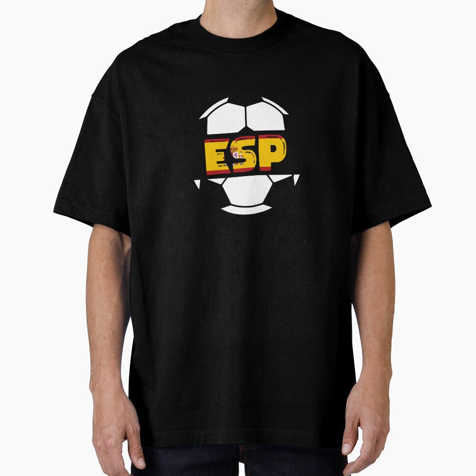 Spain Soccer ESP Design by FinalScoreClub - Adult & Kids T-Shirts, Sweatshirts & Hoodies apparel design preview 1