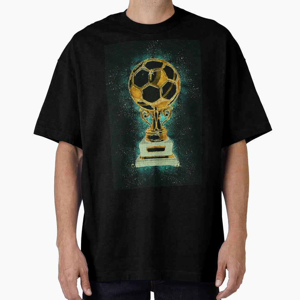 Abstract Football Trophy Artwork All T-Shirt - Streetwear Style for Adults - T-Shirt, Sweatshirt, Hoodie