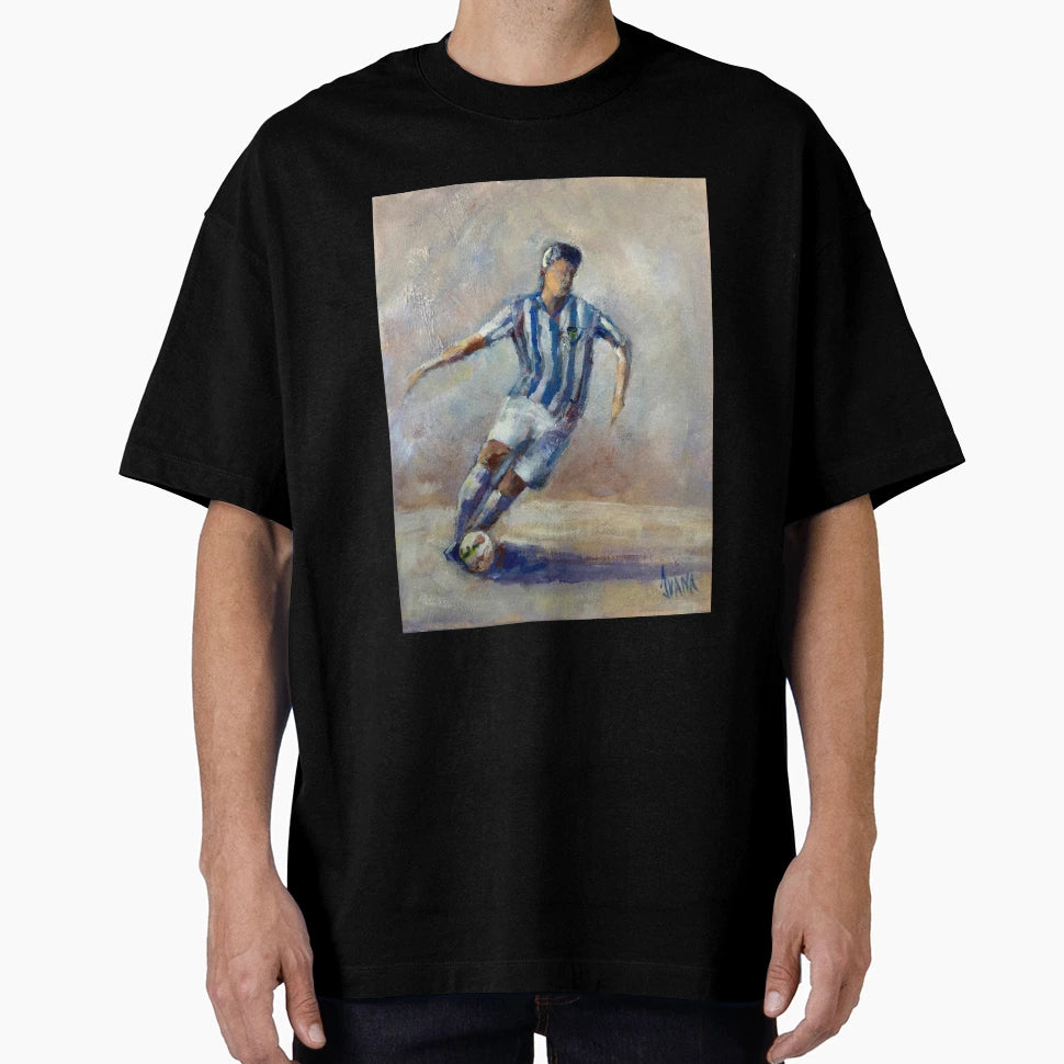 Football Player 2 T-Shirt - Minimalist Print Men Women - T-Shirt, Sweatshirt, Hoodie