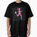 Soccer Player Watercolor Art T-Shirt - Trendy Graphic Unisex - T-Shirt, Sweatshirt, Hoodie
