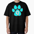 Blue Paw Monogram Q T-Shirt - Graphic Print Men Women - T-Shirt, Sweatshirt, Hoodie
