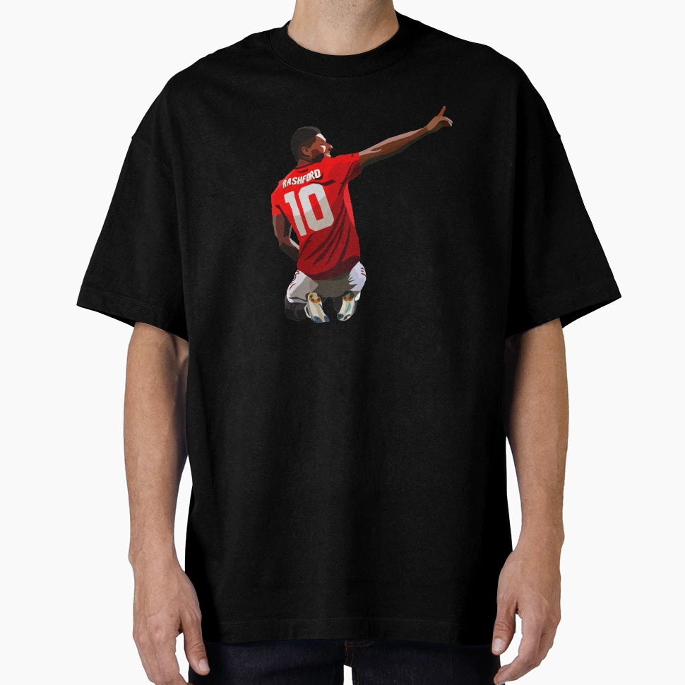Marcus Rashford T-Shirt - Custom Art Print for Adults - T-Shirt, Sweatshirt, Hoodie