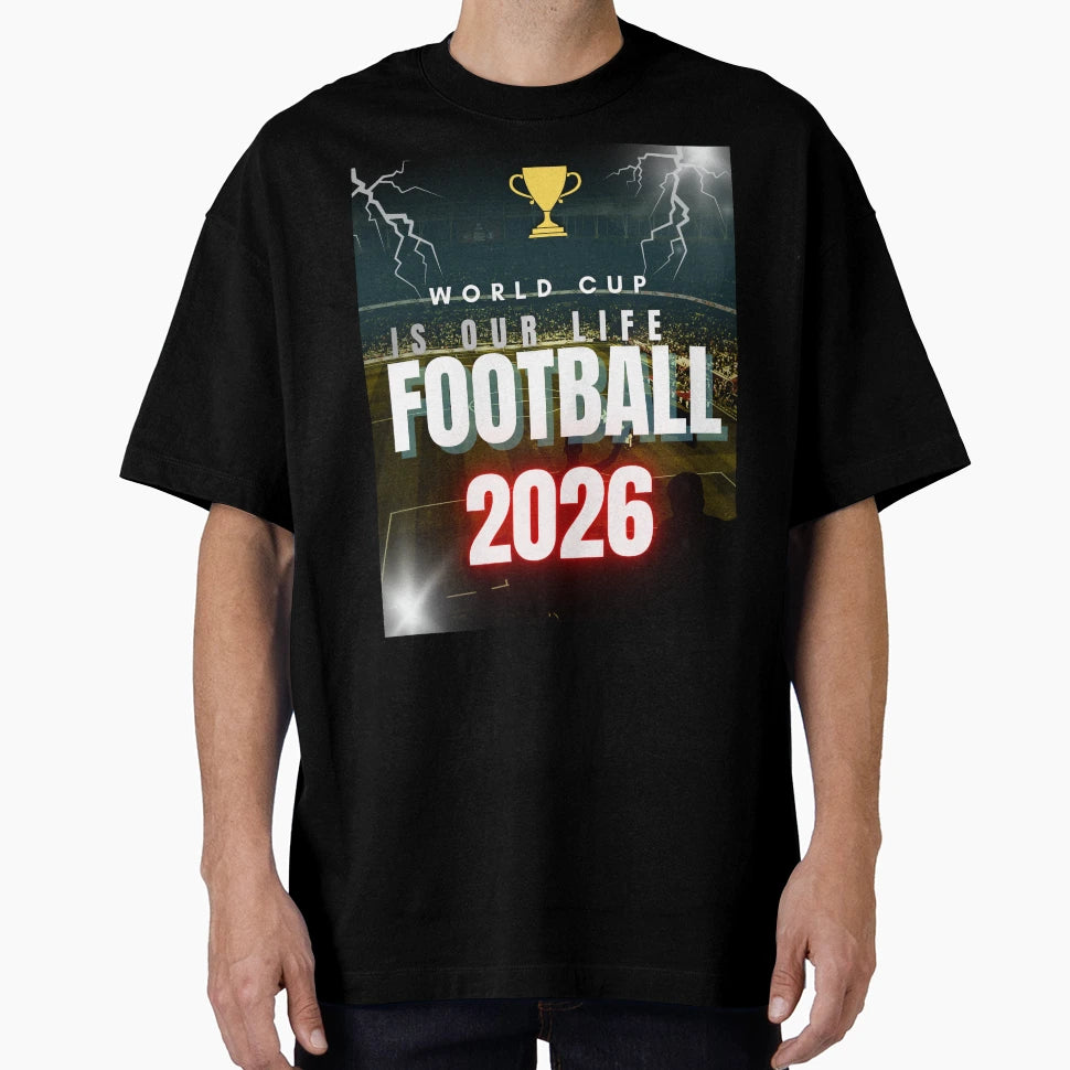 World Cup Is Our Life 2026 Soccer T-Shirt - Aesthetic Graphic Unisex - T-Shirt, Sweatshirt, Hoodie