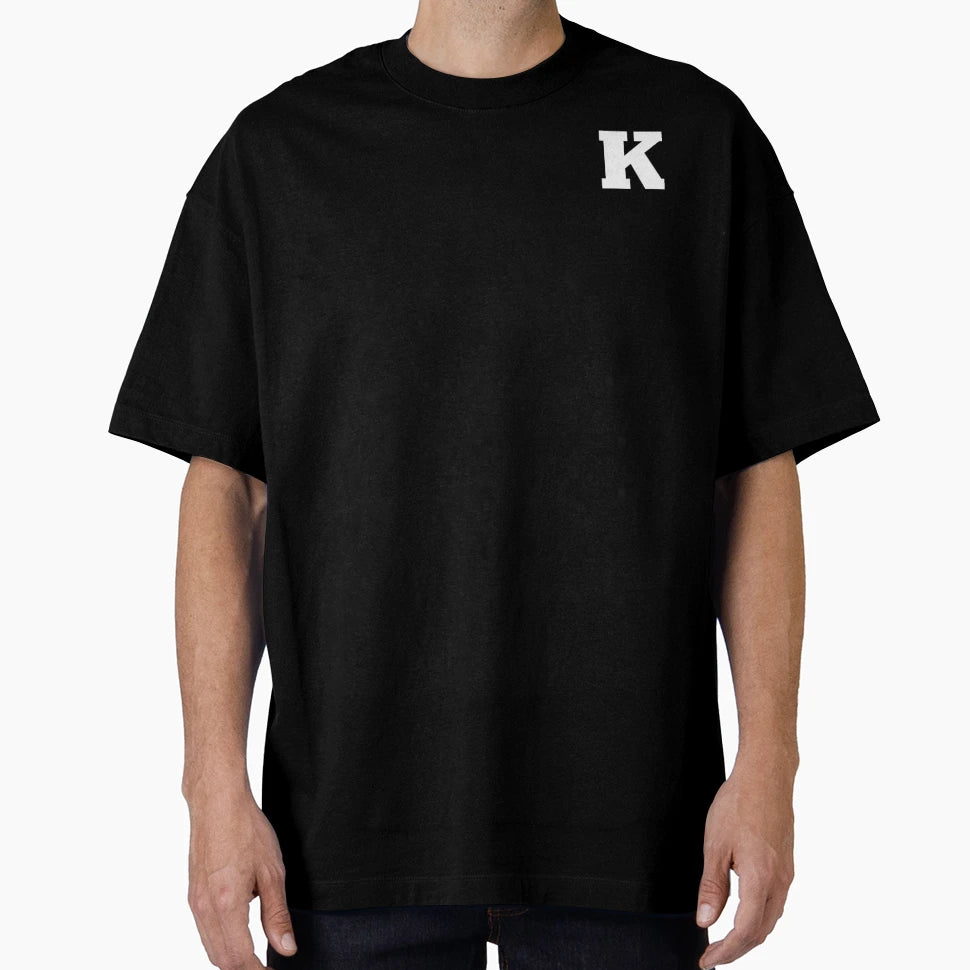 Alphabet Letter K T-Shirt - Novelty Apparel for Adults - T-Shirt, Sweatshirt, Hoodie