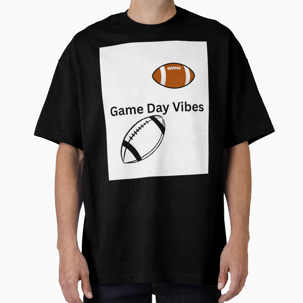 Game Day Vibes T-Shirt - Trendy Graphic Men Women - T-Shirt, Sweatshirt, Hoodie