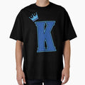 Blue Letter K T-Shirt - Novelty Apparel Unisex - T-Shirt, Sweatshirt, Hoodie