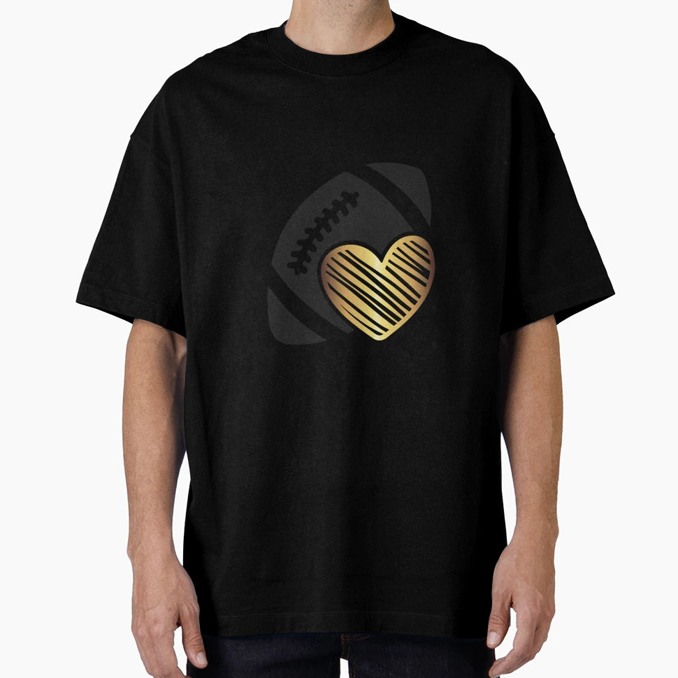 Football Love T-Shirt - Fun Novelty Design Unisex - T-Shirt, Sweatshirt, Hoodie