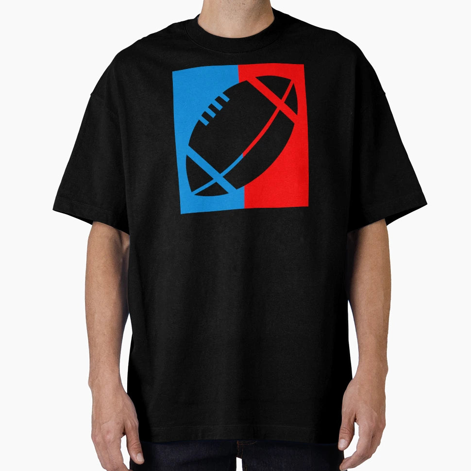 American Football Icon T-Shirt - Trendy Graphic for Adults - T-Shirt, Sweatshirt, Hoodie