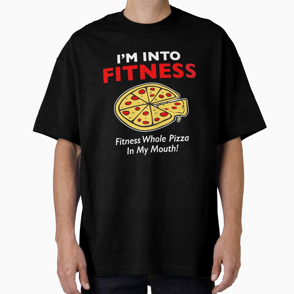 I'M INTO FITNESS by HAUNTERSDEPOT - Adult & Kids T-Shirts, Sweatshirts & Hoodies apparel design preview 1