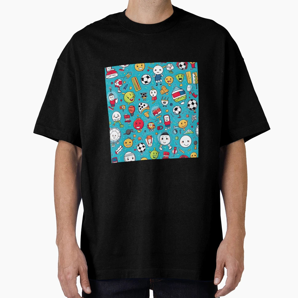 Football Seamless T-Shirt - Casual Everyday Wear Men Women - T-Shirt, Sweatshirt, Hoodie
