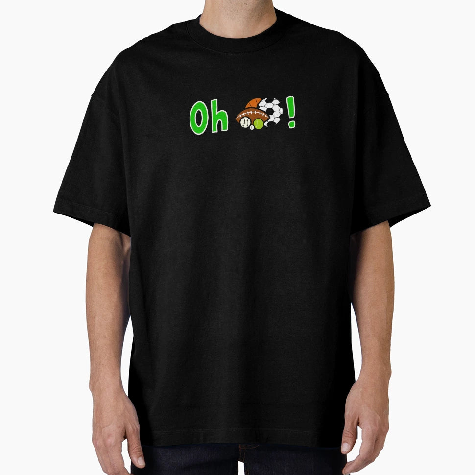 Oh Balls T-Shirt - Minimalist Print for Adults - T-Shirt, Sweatshirt, Hoodie