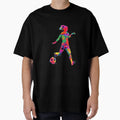 Soccer Player Watercolor Art T-Shirt - Aesthetic Graphic Unisex - T-Shirt, Sweatshirt, Hoodie