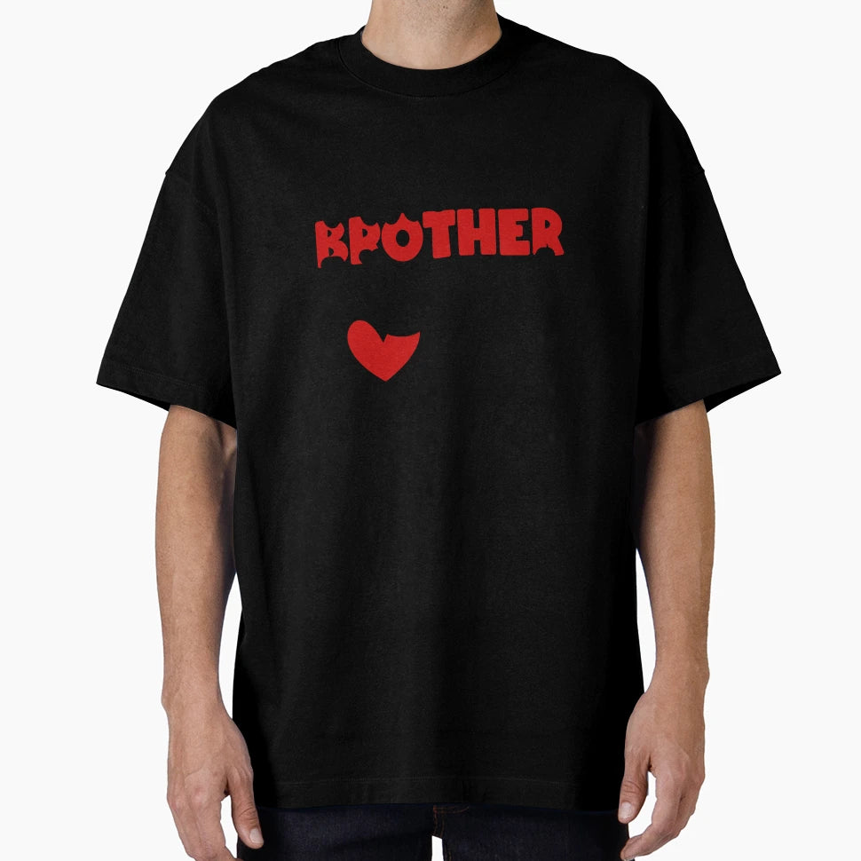 Little Brother Biggest Fan Baseball T-Shirt - Fun Novelty Design Unisex - T-Shirt, Sweatshirt, Hoodie