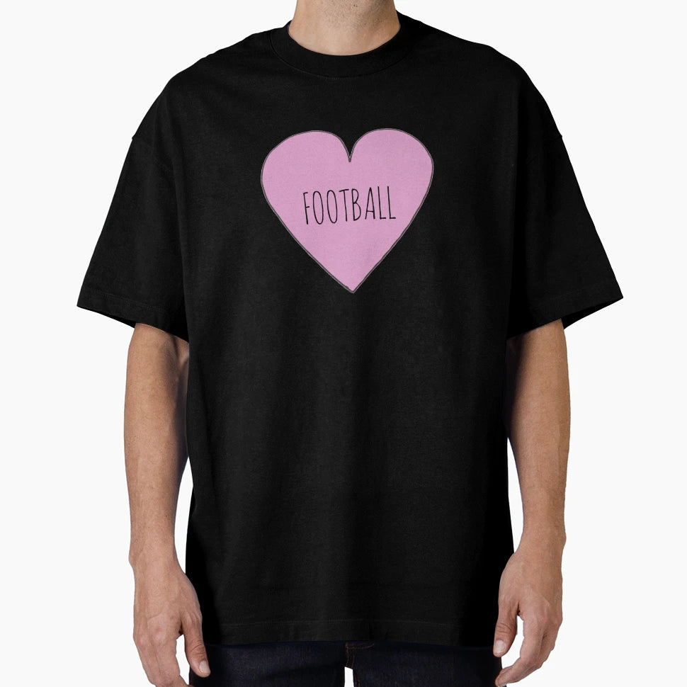 Football Love T-Shirt - Unique Graphic Men Women - T-Shirt, Sweatshirt, Hoodie