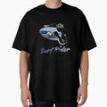 Surf Rider Real Stencil Occupation by StencilMenace - Adult & Kids T-Shirts, Sweatshirts & Hoodies apparel design preview 1