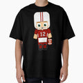 Super Sports Stars American Football Red T-Shirt - Minimalist Print Unisex - T-Shirt, Sweatshirt, Hoodie