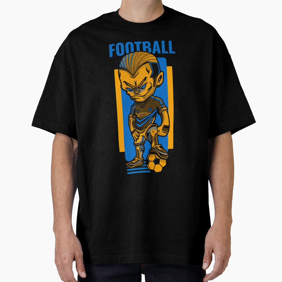 Football Football Player Soccer T-Shirt - Streetwear Style Men Women - T-Shirt, Sweatshirt, Hoodie