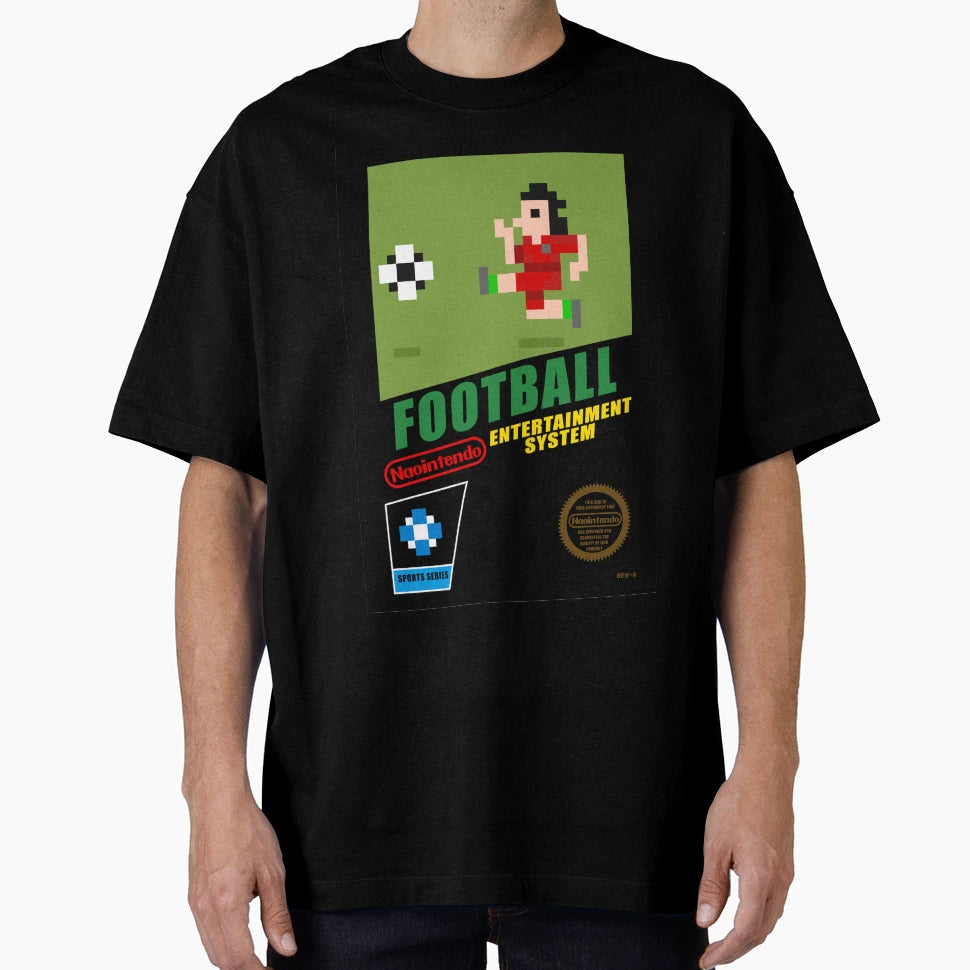 8 Bit Football Videogame T-Shirt - Streetwear Style Men Women - T-Shirt, Sweatshirt, Hoodie