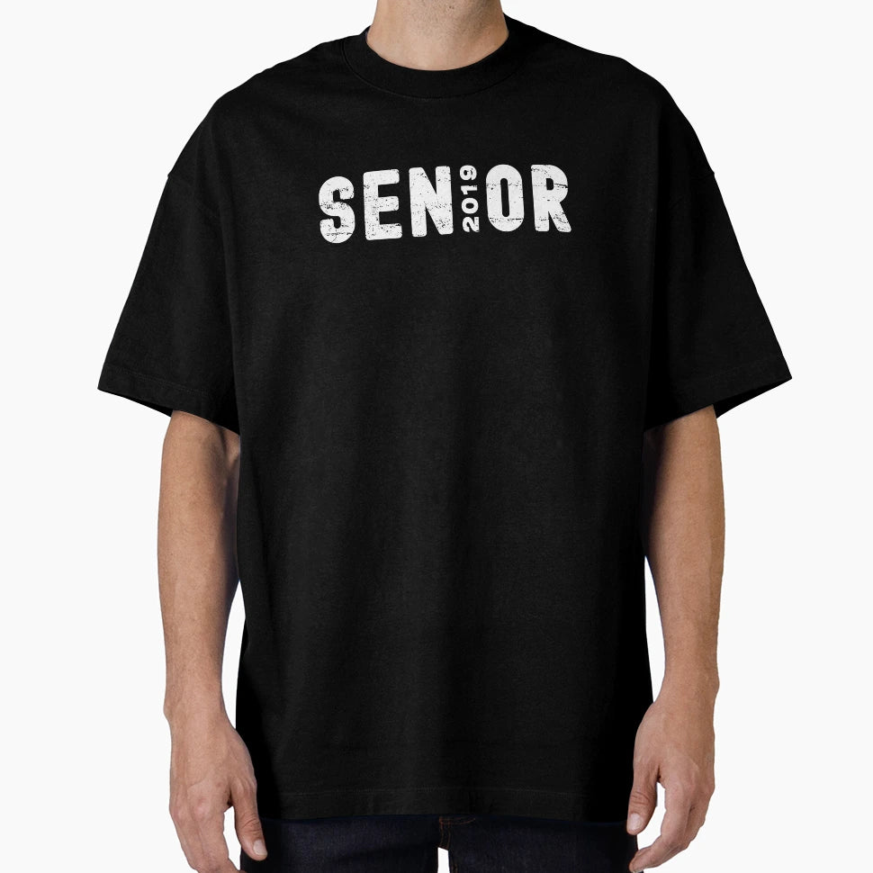 Senior 2019 Graduation 2019 T-Shirt - Aesthetic Graphic Men Women - T-Shirt, Sweatshirt, Hoodie