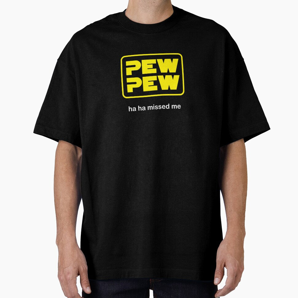 Pew missed me 2 by stobiwan - Adult & Kids T-Shirts, Sweatshirts & Hoodies apparel design preview 1