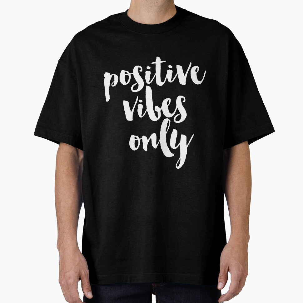 Positive vibes only by PamAraico - Adult & Kids T-Shirts, Sweatshirts & Hoodies apparel design preview 1