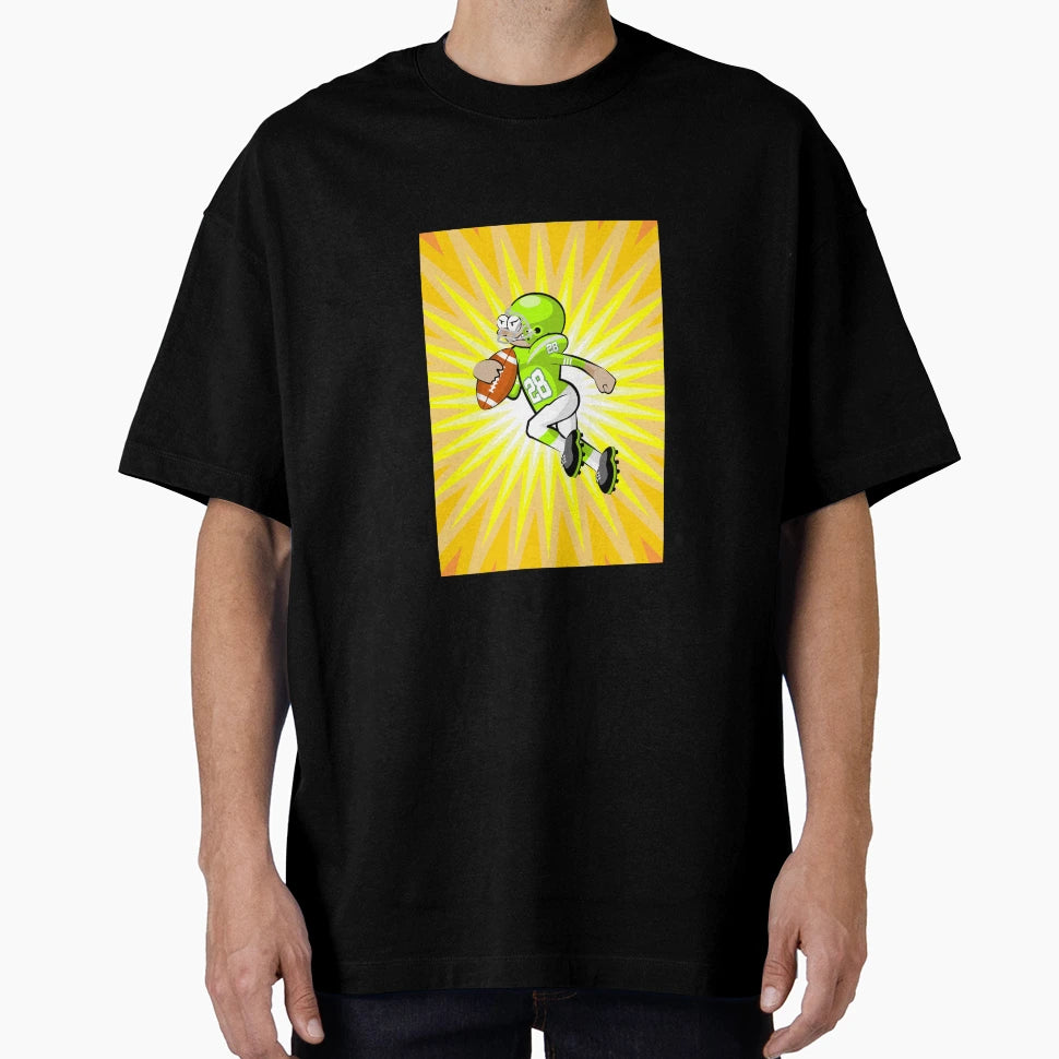 American Football Player Winning Yards T-Shirt - Graphic Print for Adults - T-Shirt, Sweatshirt, Hoodie