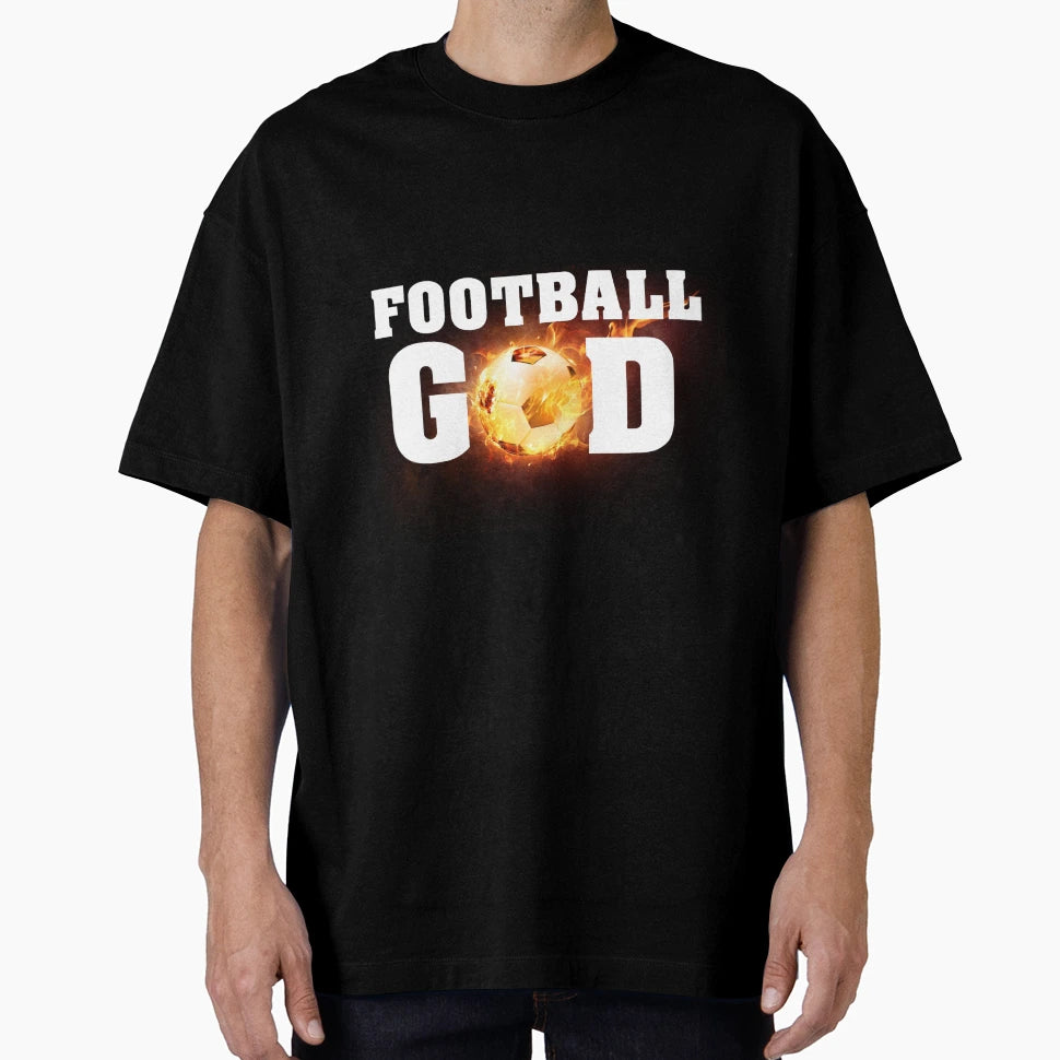 Football God T-Shirt - Streetwear Style for Adults - T-Shirt, Sweatshirt, Hoodie