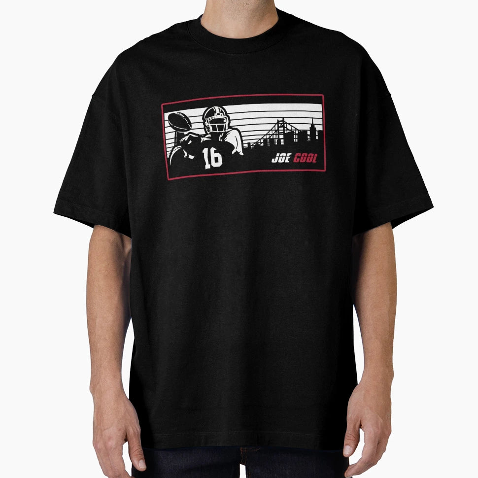 Joe Red Border T-Shirt - Graphic Print Men Women - T-Shirt, Sweatshirt, Hoodie