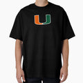 University Miami U T-Shirt - Custom Art Print Unisex - T-Shirt, Sweatshirt, Hoodie