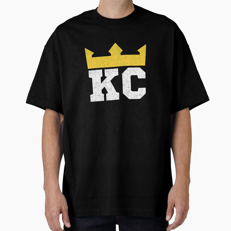 Kansas City Royal Blue Kc Crown Town Kc T-Shirt - Trendy Graphic Unisex - T-Shirt, Sweatshirt, Hoodie