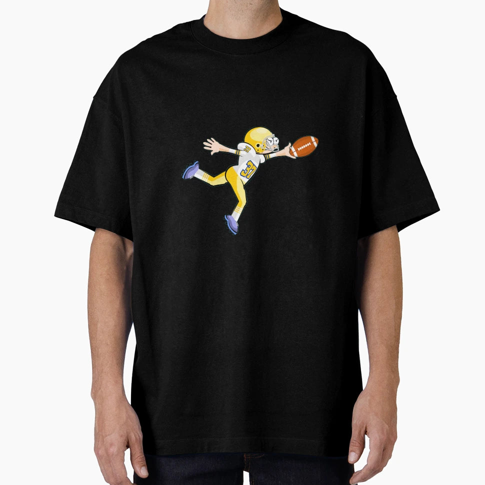 American Football Cartoon 24 41 T-Shirt - Streetwear Style Unisex - T-Shirt, Sweatshirt, Hoodie