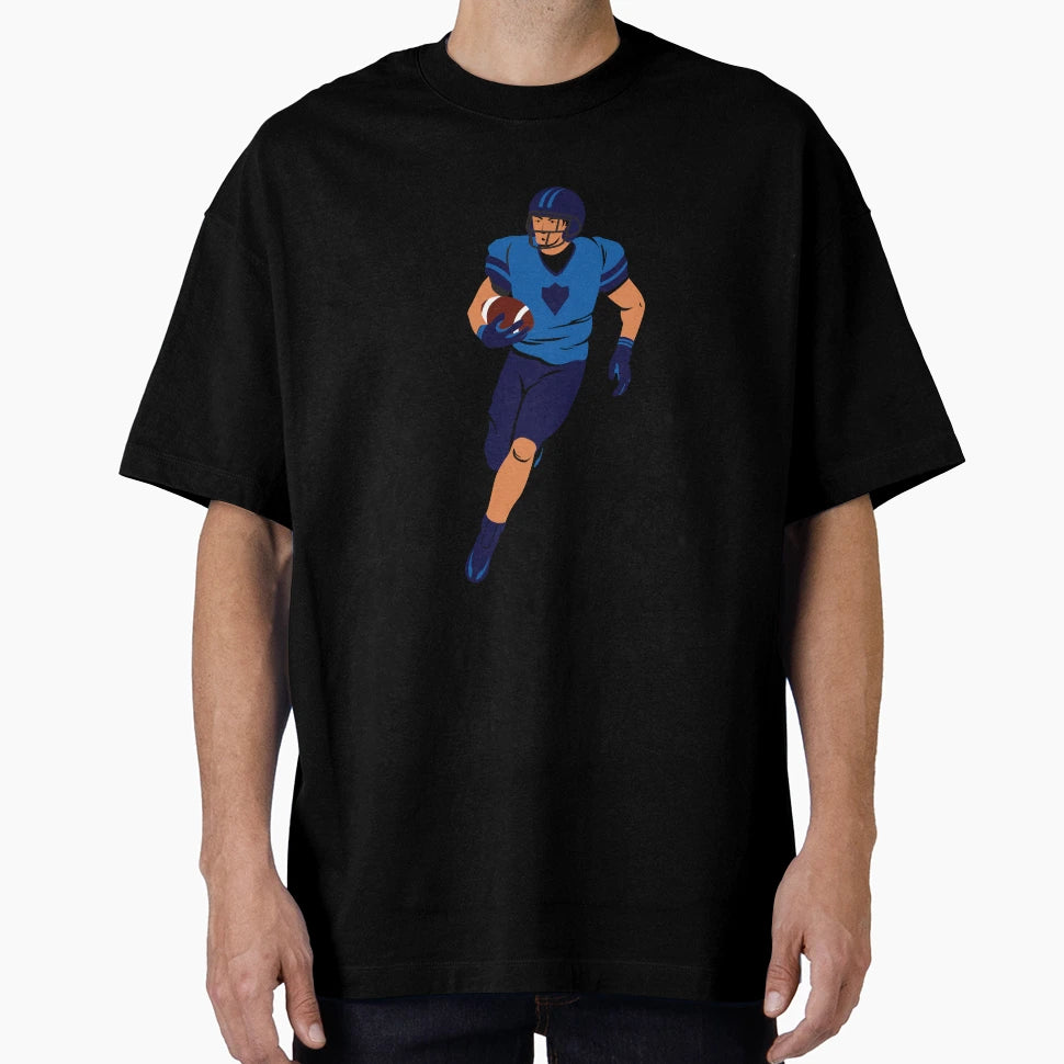American Football Cartoon T-Shirt - Trendy Graphic Men Women - T-Shirt, Sweatshirt, Hoodie