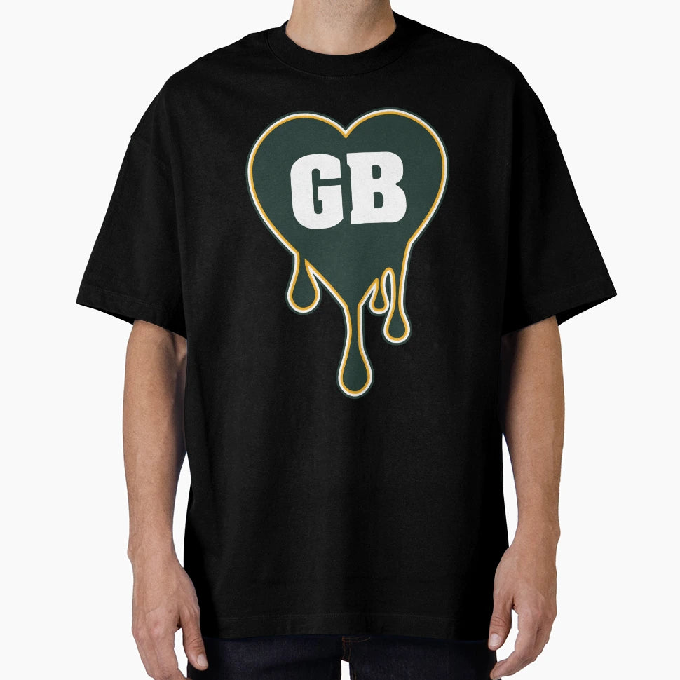 Gb Heart T-Shirt - Fun Novelty Design for Adults - T-Shirt, Sweatshirt, Hoodie