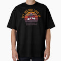 My Second Love Is Football Gifts T-Shirt - Custom Art Print Men Women - T-Shirt, Sweatshirt, Hoodie