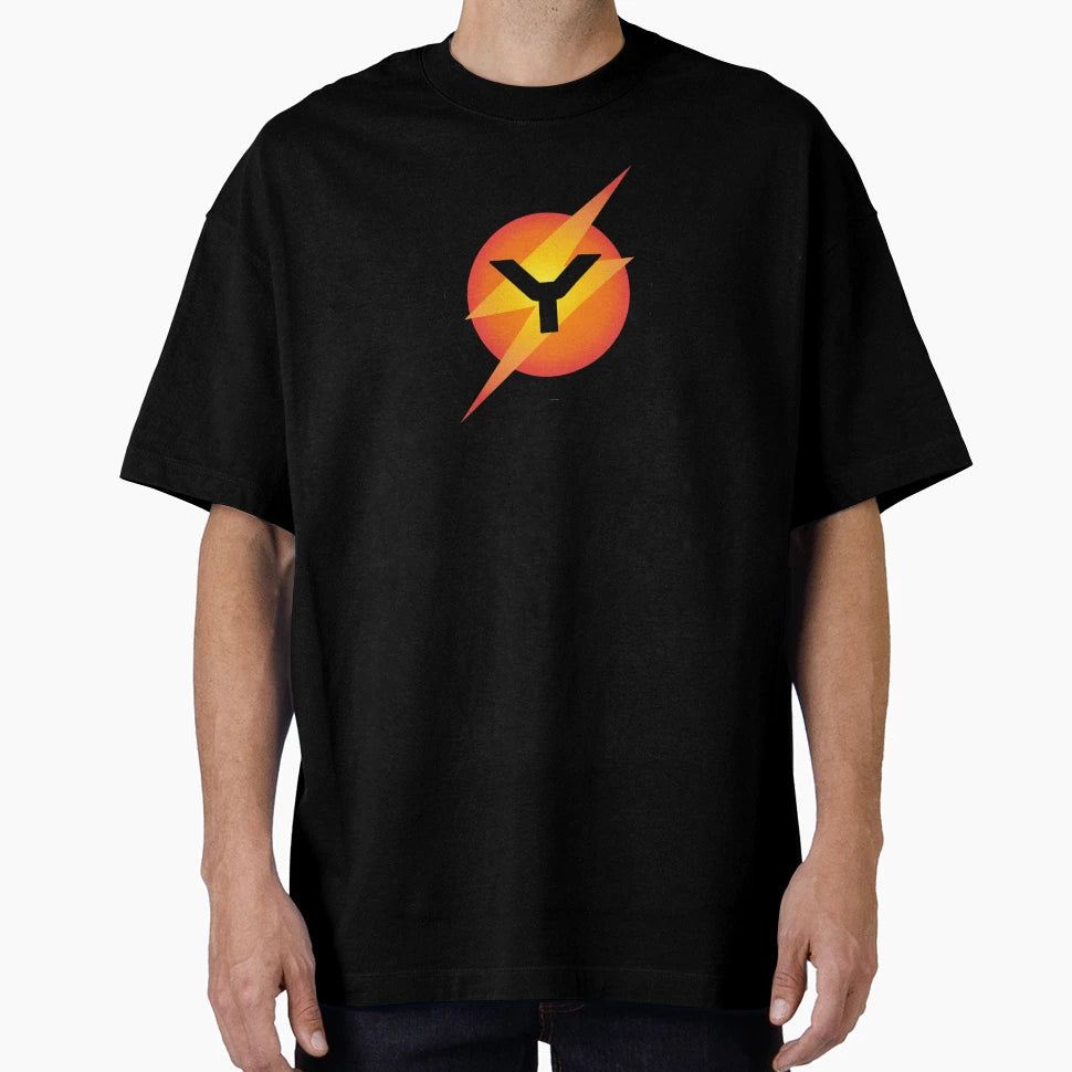 Monogram Y Super Hero Lightning Bolt T-Shirt - Streetwear Style Unisex - T-Shirt, Sweatshirt, Hoodie