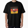Germany football fan flag and ball by Ecmoprints - Adult & Kids T-Shirts, Sweatshirts & Hoodies apparel design preview 1