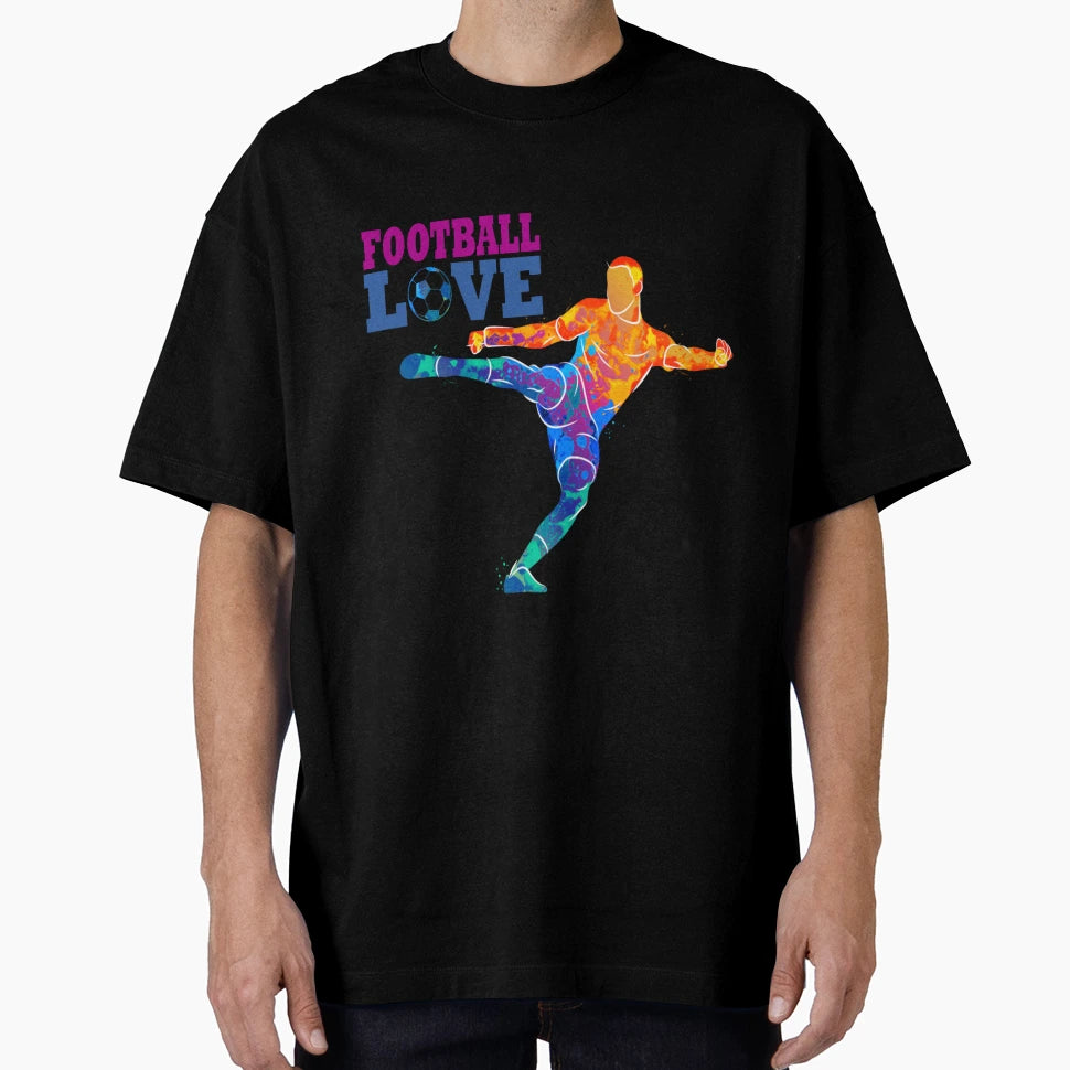 Soccer Love 01 T-Shirt - Trendy Graphic Unisex - T-Shirt, Sweatshirt, Hoodie