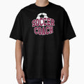 Soccer Coach White T-Shirt - Aesthetic Graphic Men Women - T-Shirt, Sweatshirt, Hoodie