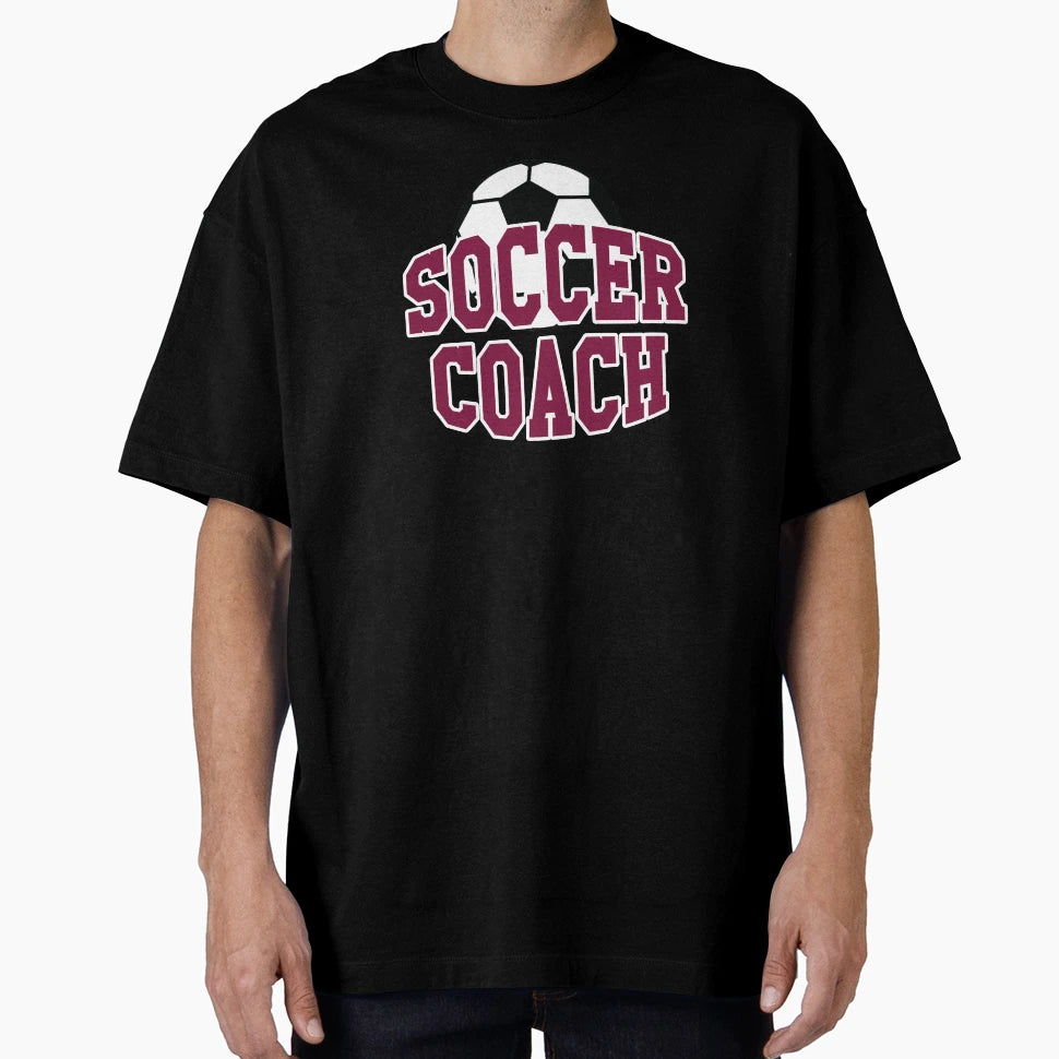 Soccer Coach White T-Shirt - Aesthetic Graphic Men Women - T-Shirt, Sweatshirt, Hoodie
